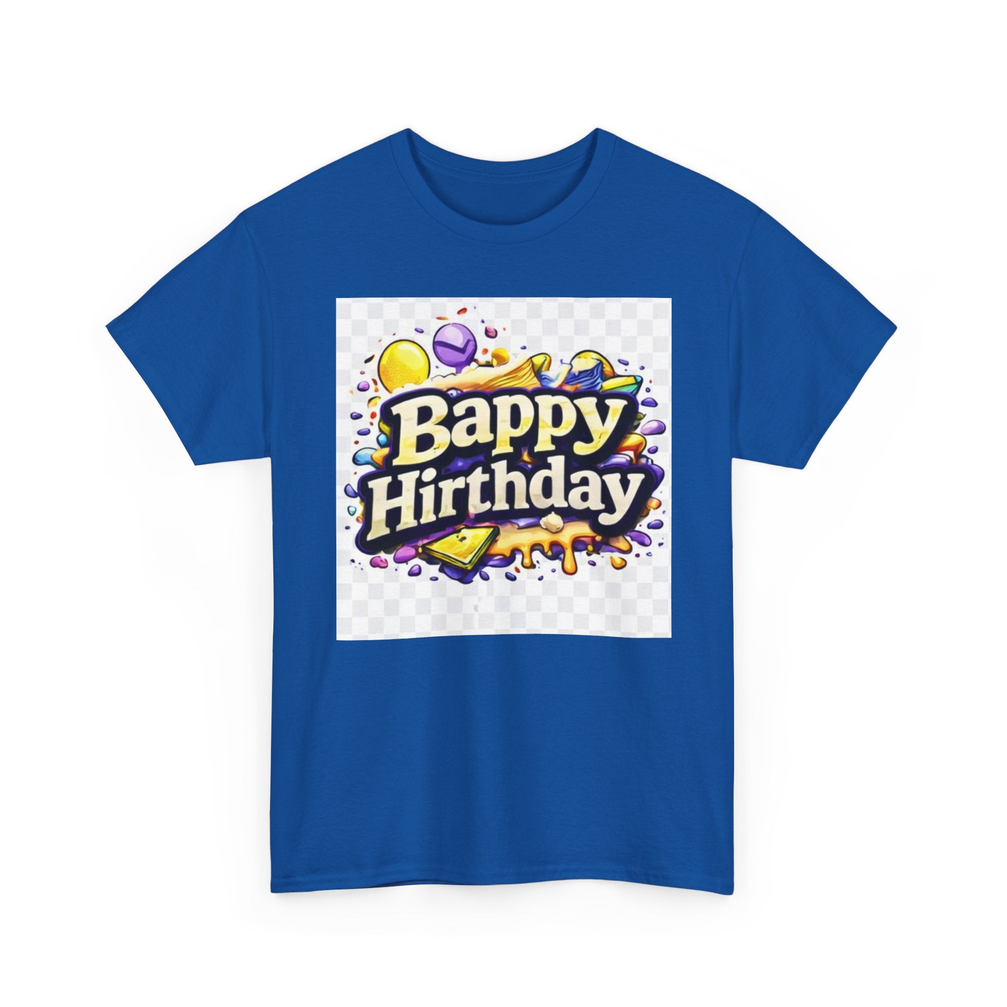 Bappy Hirthday Graphic Tee | Funny Birthday Shirt