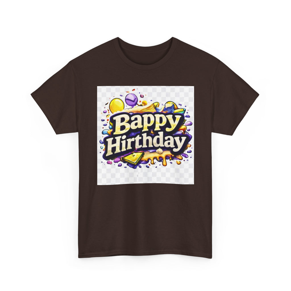 Bappy Hirthday Graphic Tee | Funny Birthday Shirt