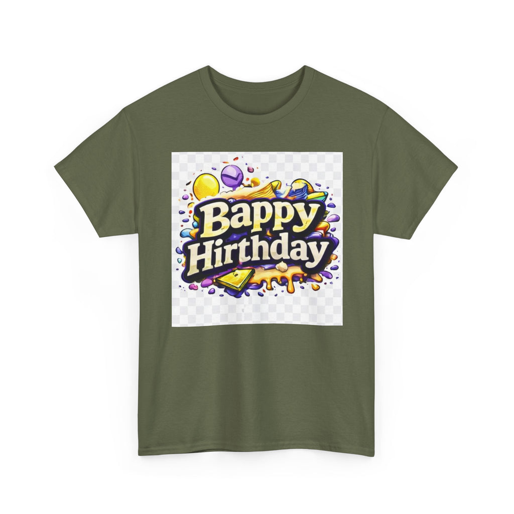 Bappy Hirthday Graphic Tee | Funny Birthday Shirt