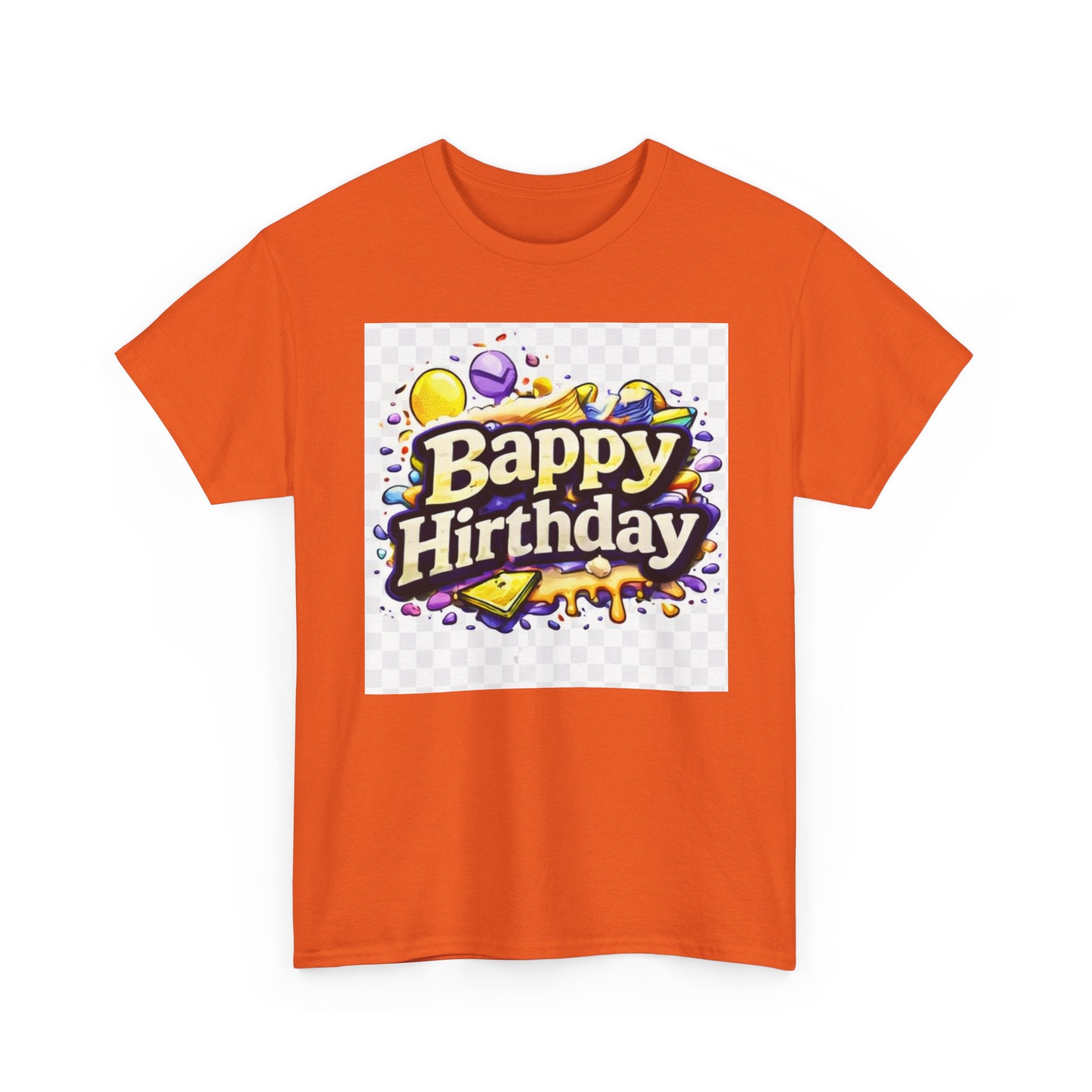 Bappy Hirthday Graphic Tee | Funny Birthday Shirt