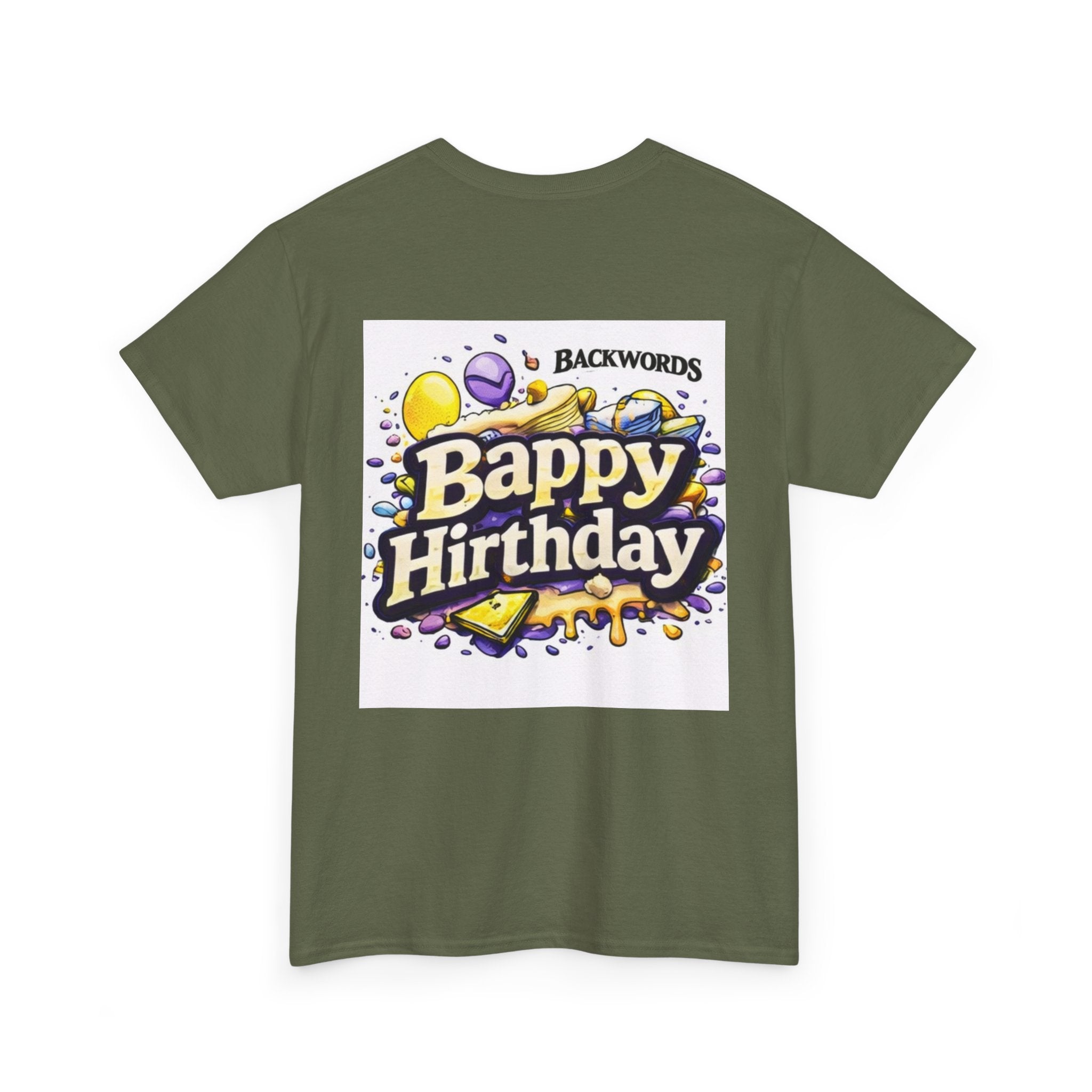 Bappy Hirthday Graphic Tee | Funny Birthday Shirt