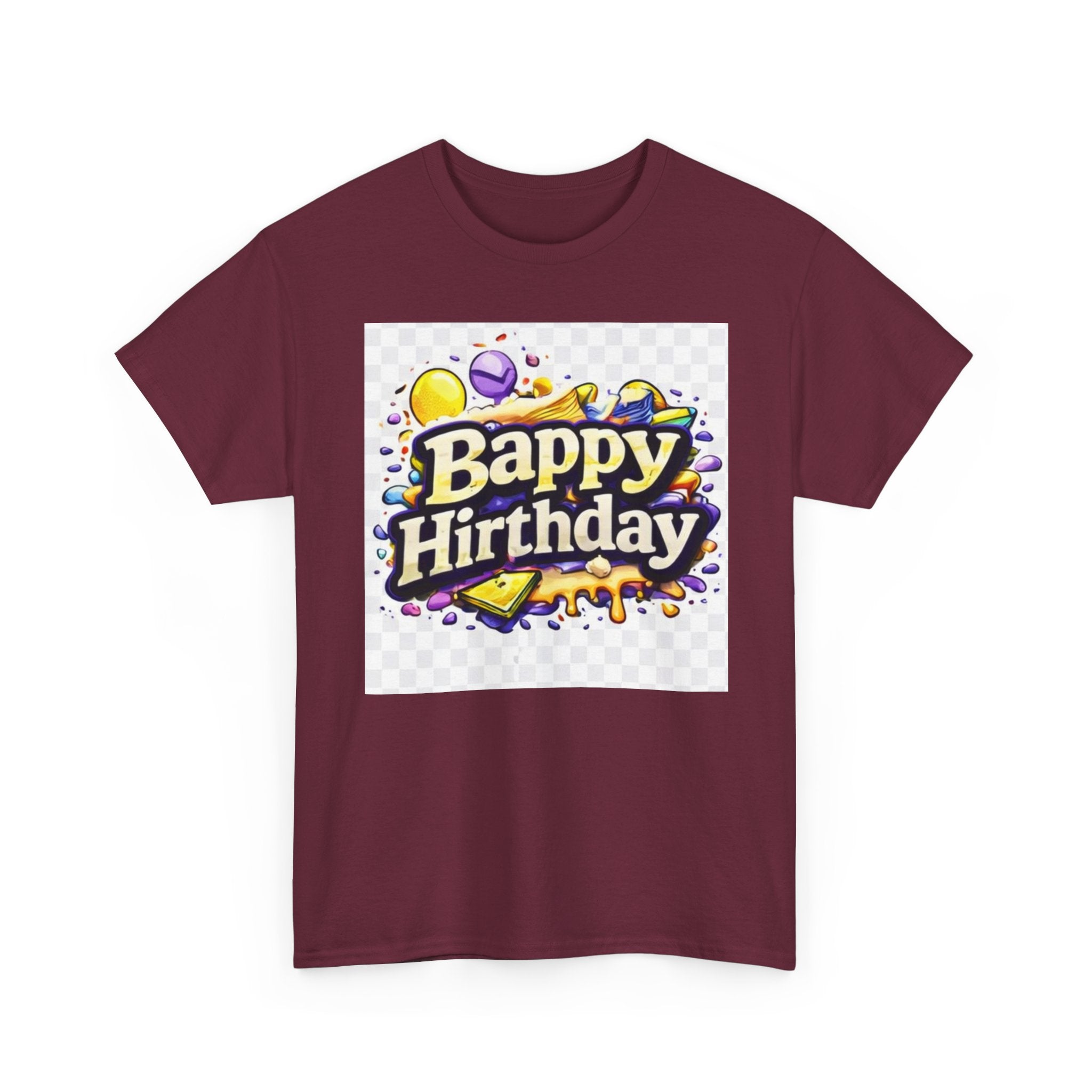 Bappy Hirthday Graphic Tee | Funny Birthday Shirt